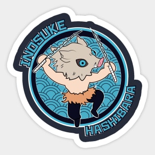 DEMON SLAYER (KIMETSU NO YAIBA): INOSUKE CIRCLE Sticker